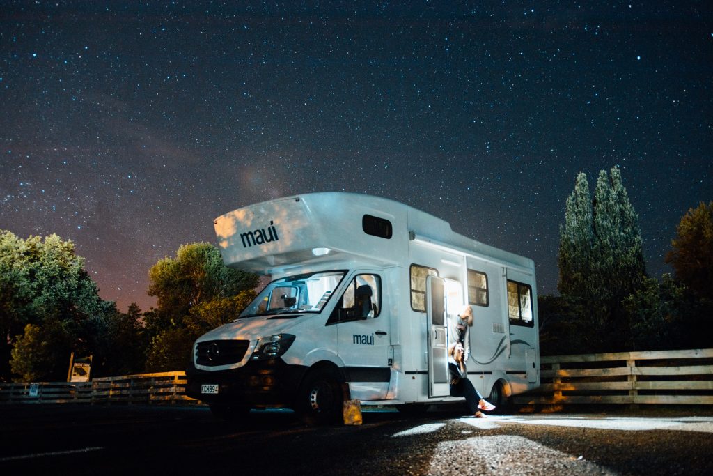 Back-in RV Site